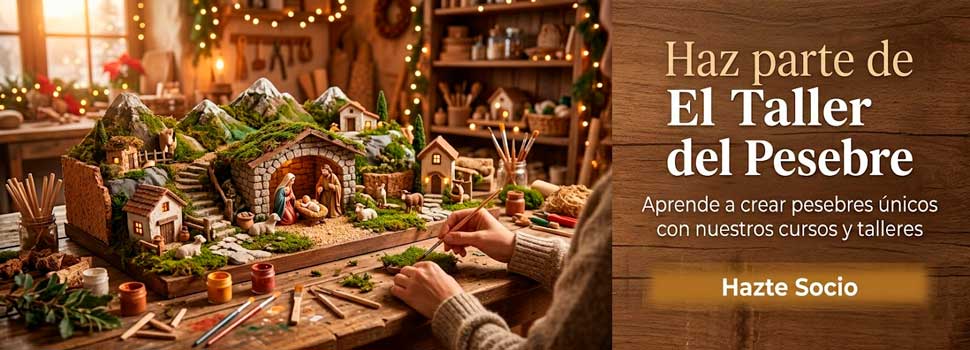 curos y talleres para la creación de pesebres y dioramas en Medellin