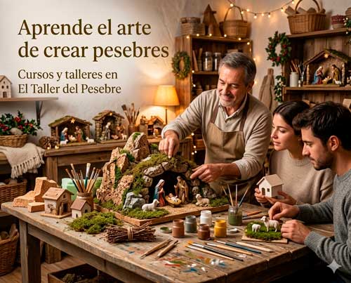 el taller del pesebre cursos y talleres para navidad